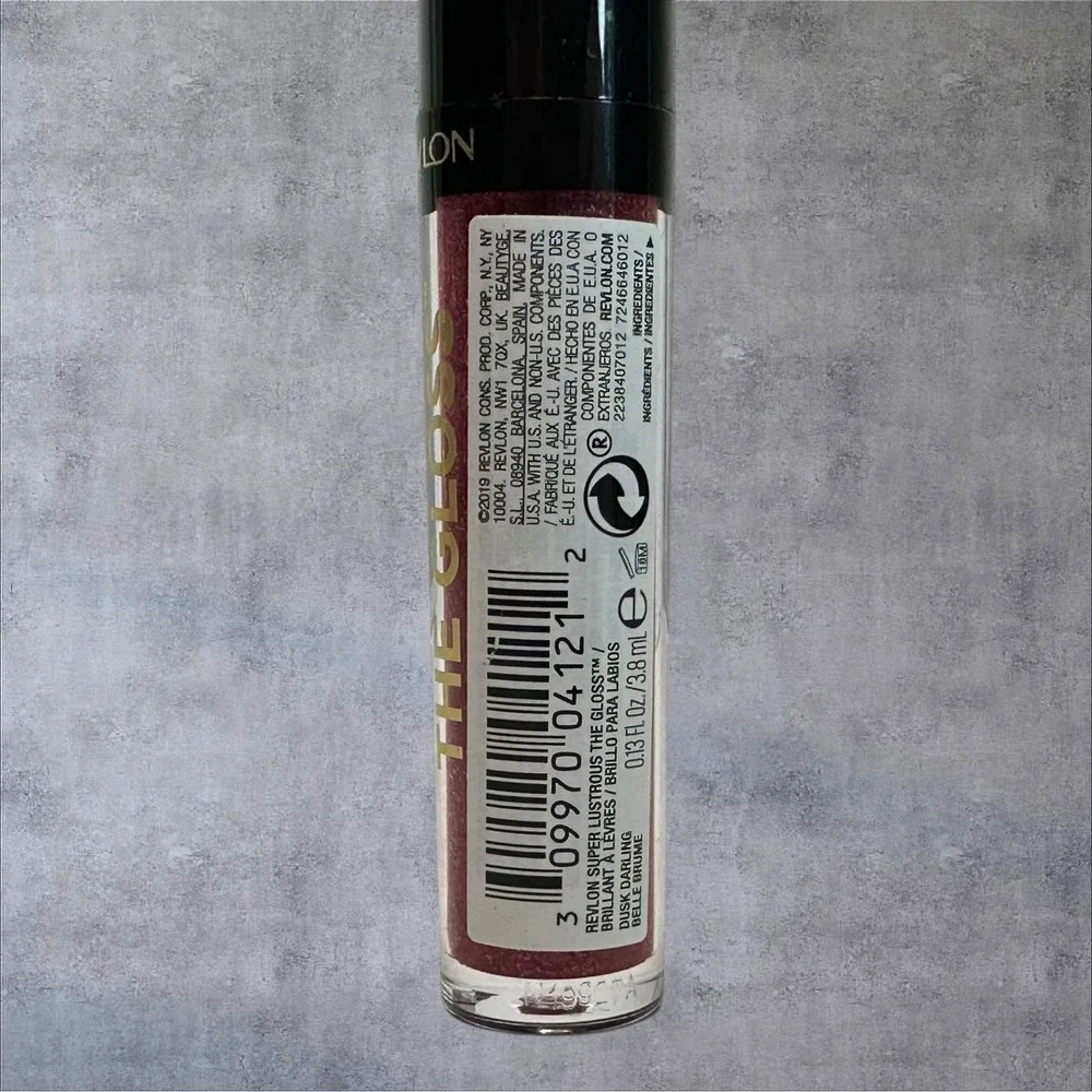 Revlon Lip Gloss Womens 0.13oz Dusk Darling New Super‎ Lustrous The Gloss 275
